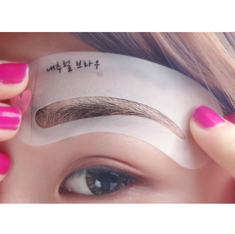 Khuôn kẻ lông mày Mini Brow Class bộ 3 kiểu