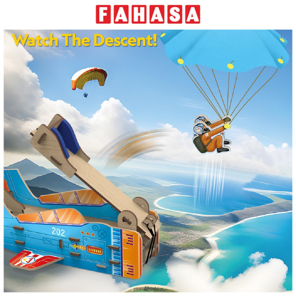 Đồ Chơi Giáo Dục STEAM - Bệ Phóng Dù Lượn Nat Geo - National Geographic DS1120h