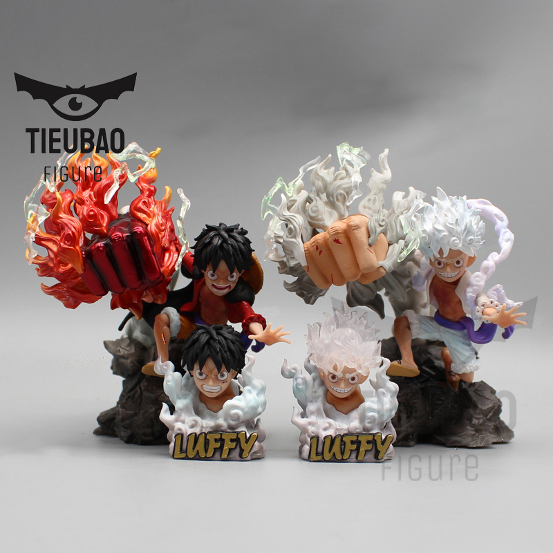 Mô hình Luffy gear 4 và 5
