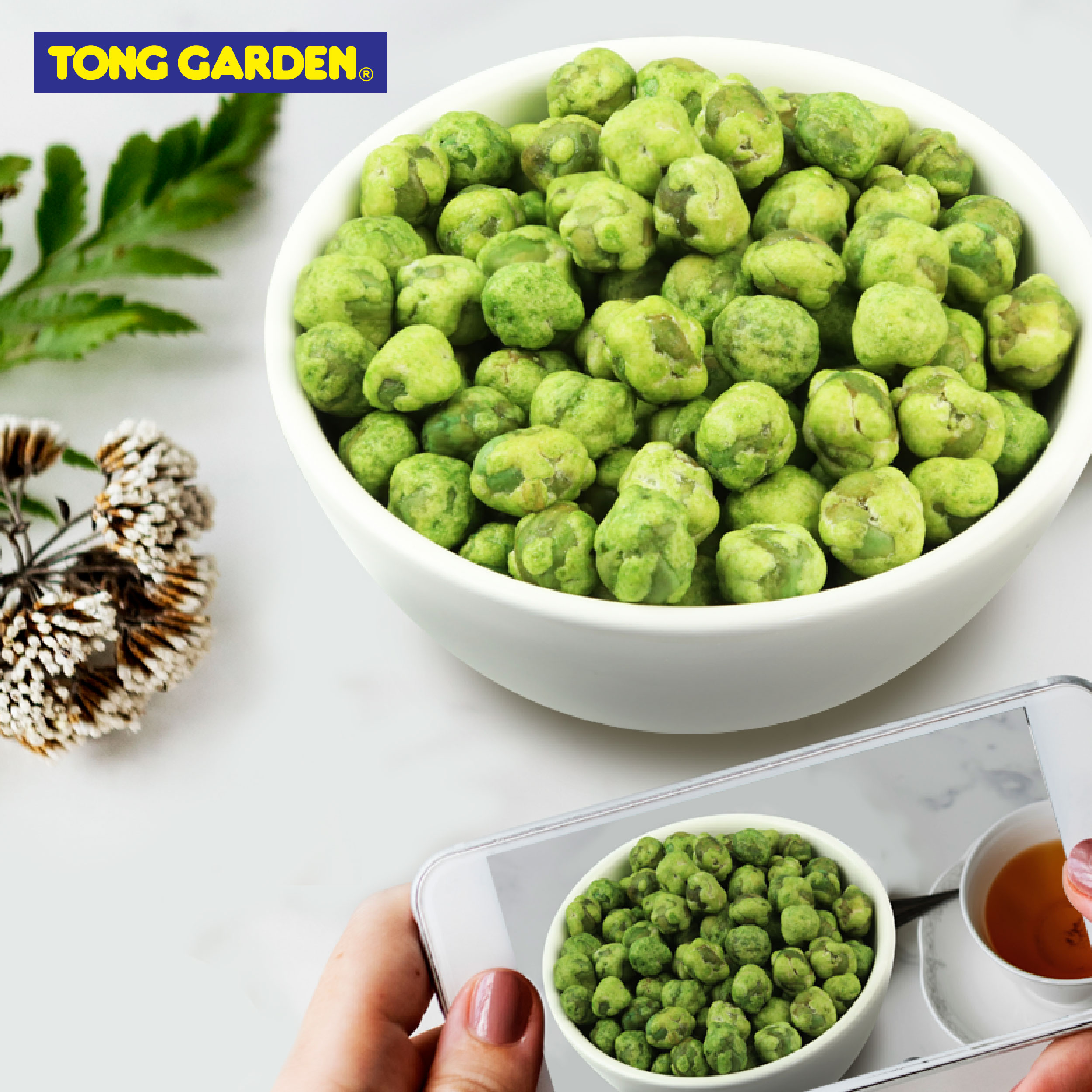 ĐẬU HÀ LAN VỊ MÙ TẠT TONG GARDEN 400G