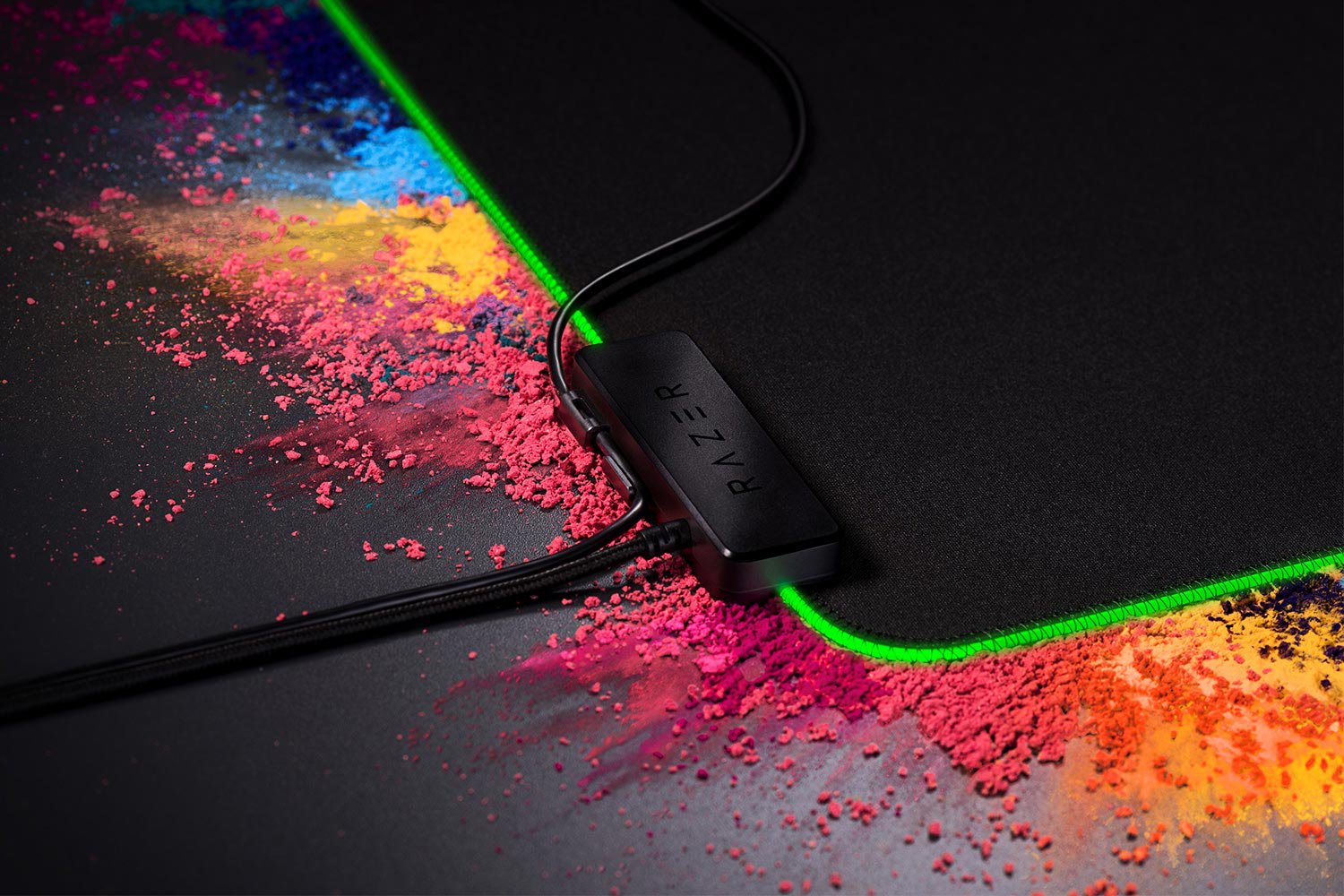 Tấm lót chuột Razer Goliathus Chroma Extended-Soft Mat-Chroma_Mới, hàng chính hãng