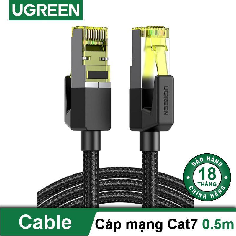 Cáp mạng CAT7 UGREEN OD5.5mm truyền dữ liệu giữa các máy tính NW150 dài 0.5-5m - Hàng chính hãng