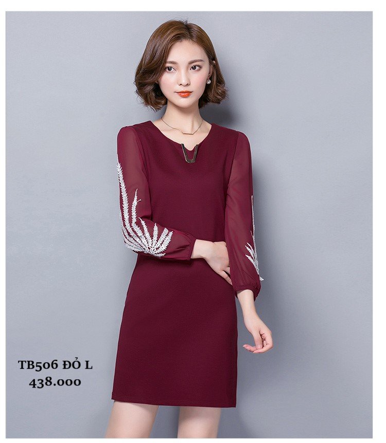 ĐẦM VOAN THỜI TRANG_TB 506