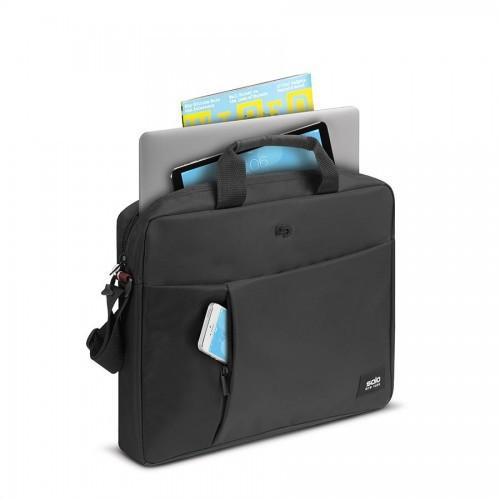 Túi xách Nữ 15.6 inch Solo Varsity Lead - Mã VAR101-4 - Màu đen - Chất liệu nylon kháng nước - Bảo hành chính hãng 5 năm