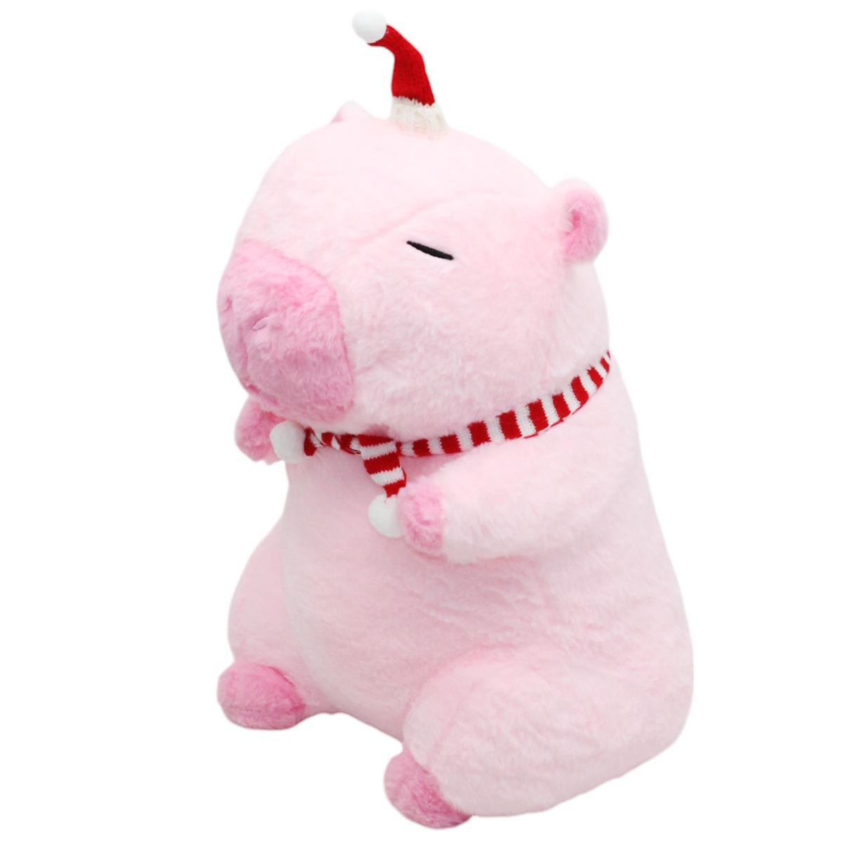 Thú Bông Capybara Noel 35 cm - Nuan Nuan SDST06