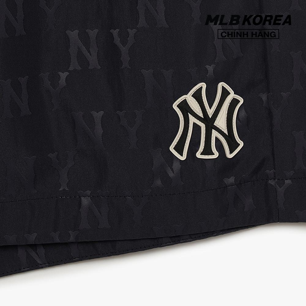 MLB - Quần shorts unisex ống rộng lưng thun Monogram 3ASMM0233
