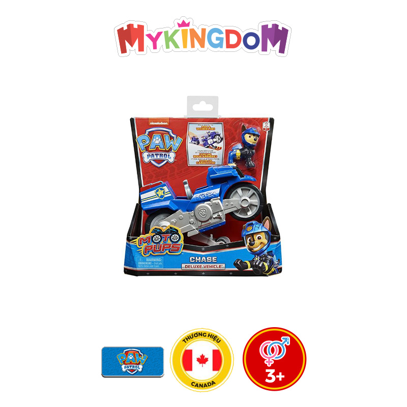 Đồ Chơi PAW PATROL Xe Cứu Hộ Mô Tô Chase 6061223