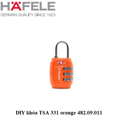 DIY khóa TSA 331 orange 482.09.011