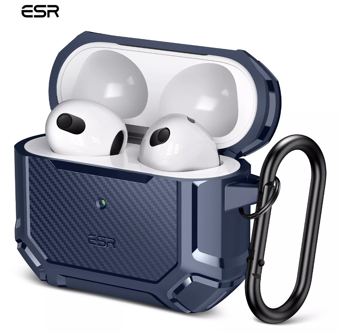 Ốp Case ESR Tough Shock Armor Dành Cho AirPods 3, Giáp Chống Sốc Cứng - Hàng Chính Hãng