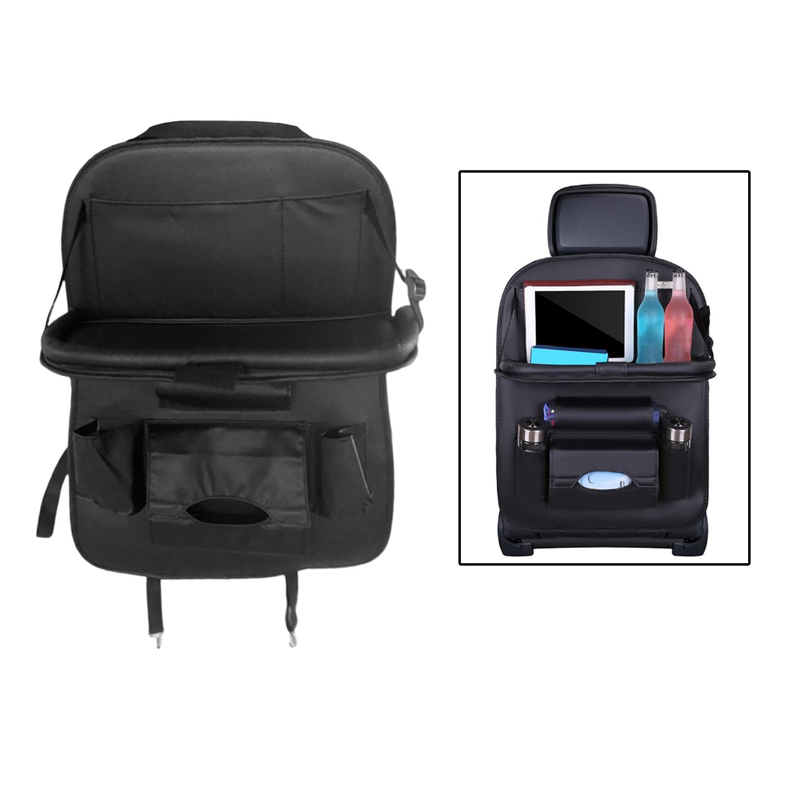 Car Seat Back  Storage Bag Holder Hanging Black