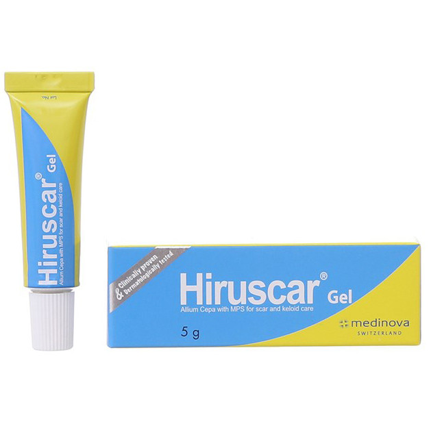 Gel Cải Thiện Sẹo Vừa, Sẹo Lõm, Sẹo Thâm Hiruscar 5G