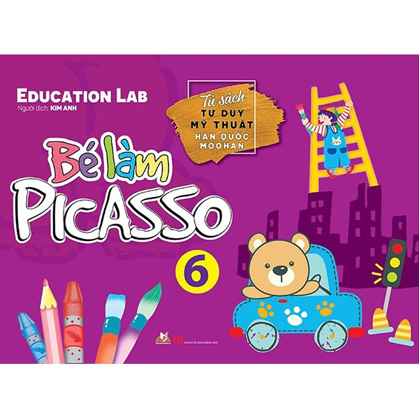 Combo  Bé Làm Picasso - 6 Cuốn - Education Lab - Vanlangbooks