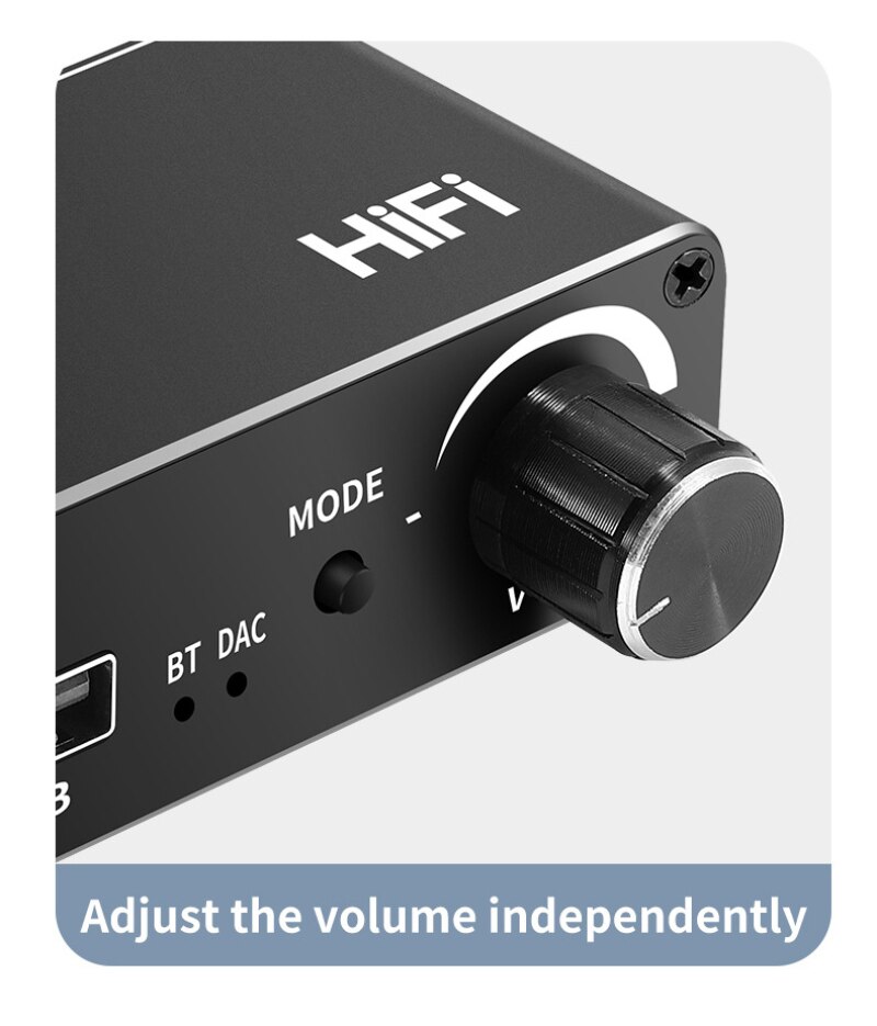SOAIY Bộ Chuyển Đổi Âm Thanh DAC HIFI Bluetooth D18 (Hỗ Trợ Cổng Optical) - Hàng Nhập Khẩu