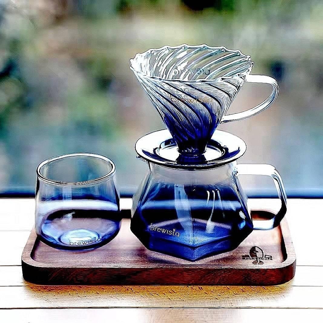 Phễu lọc cà phê V60 cao cấp Brewista Dripper - Shadow