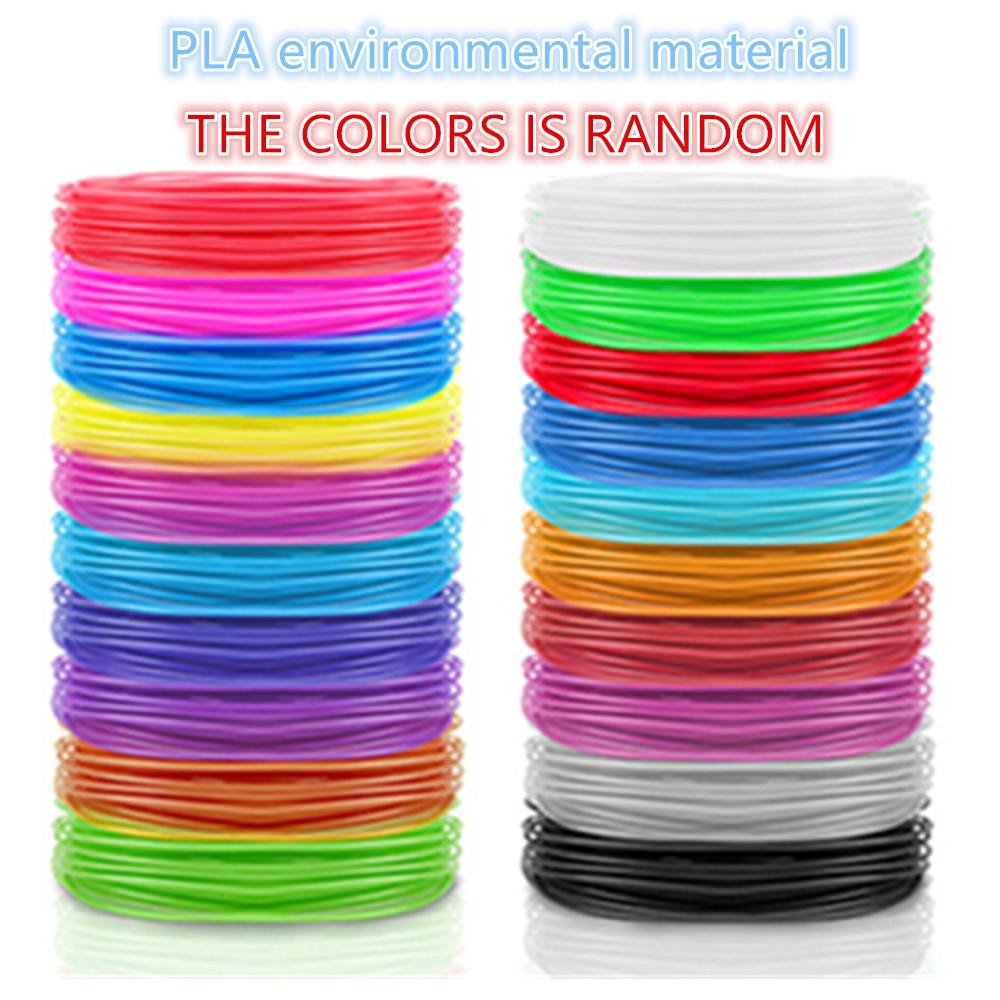 PLA Màu Không Mùi Nhựa An Toàn 3D Bút Dây Tóc Đường Kính 1.75Mm Cho 3D Bút In Trẻ Em Sinh Nhật Sáng Tạo quà Tặng Giáng Sinh