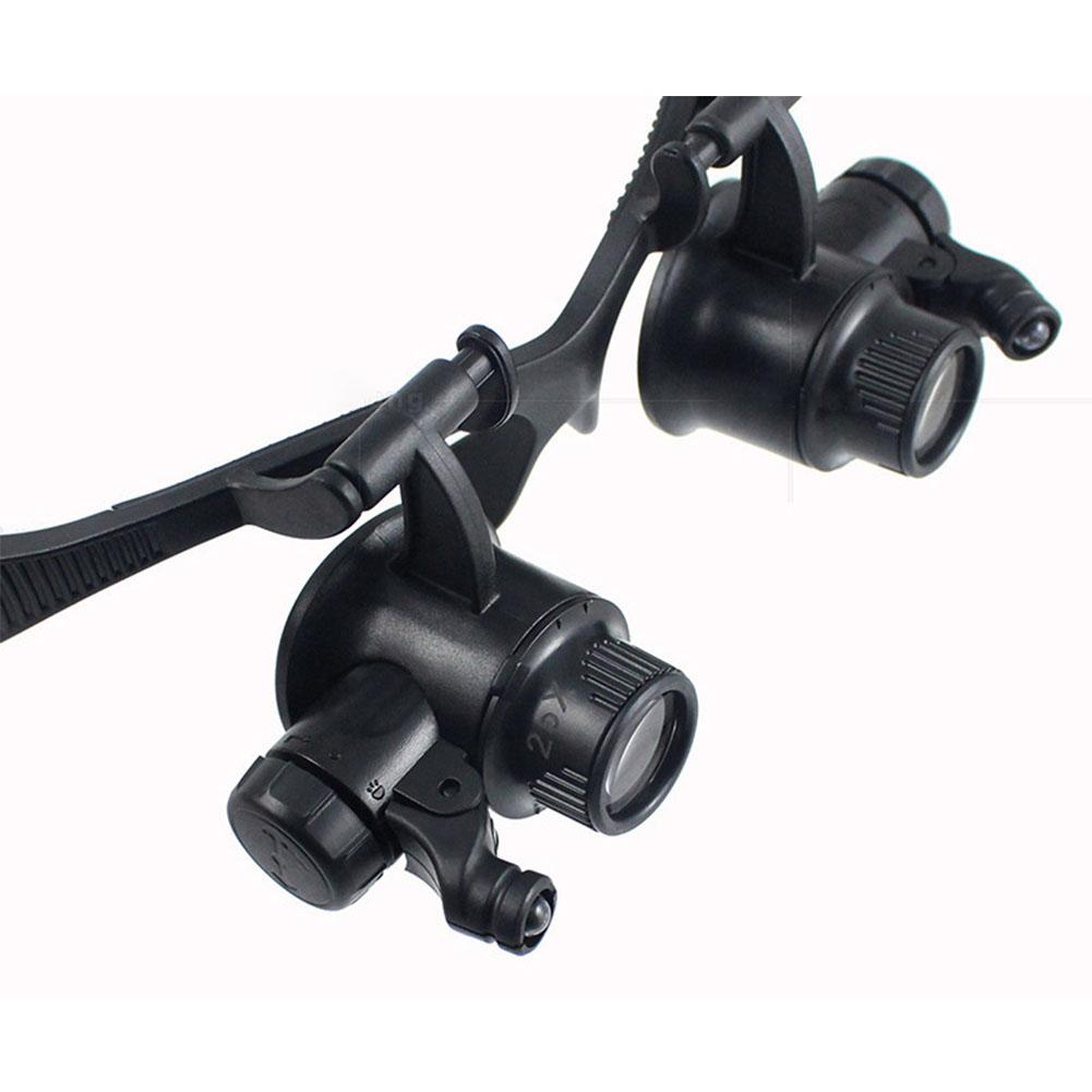 Bộ Kính Lúp Đèn LED Kèm Băng Đô