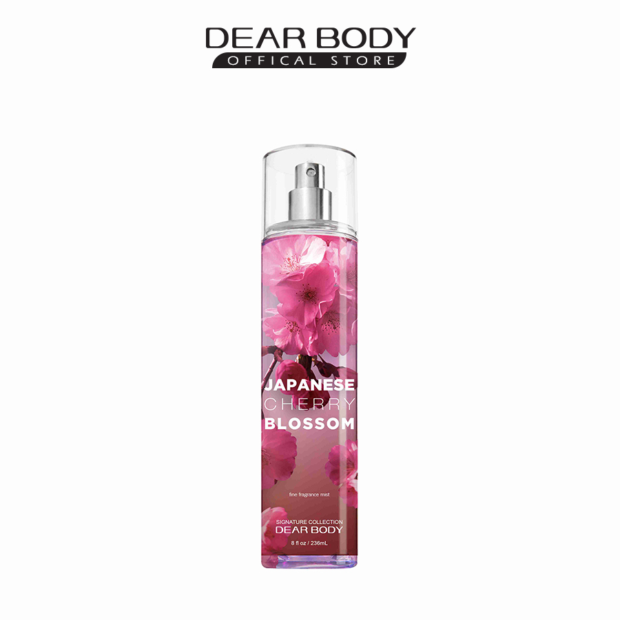 Xịt Thơm Toàn Thân Japanese Cherry Blossom Fine Fragance Body Mist 236ml