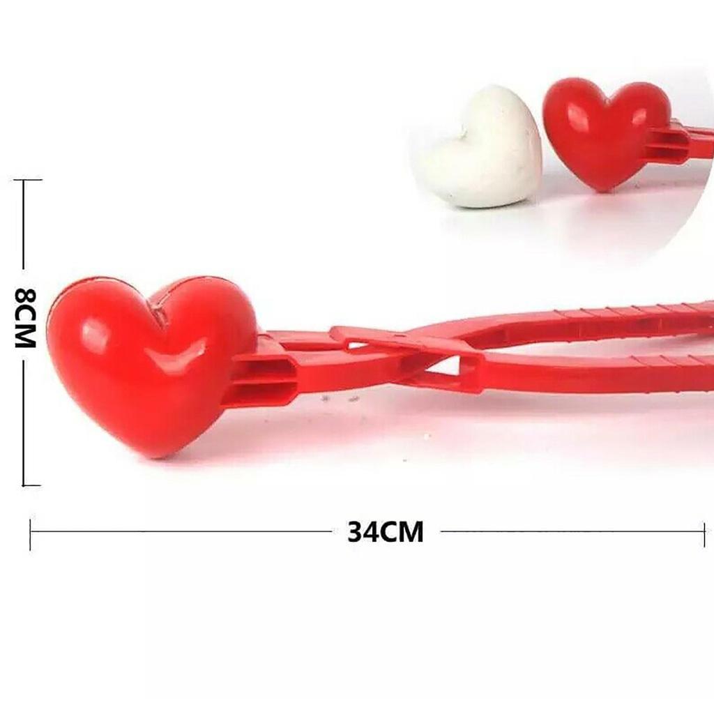 Heart Shape Kids Children Outdoor Snowball Sand Toys