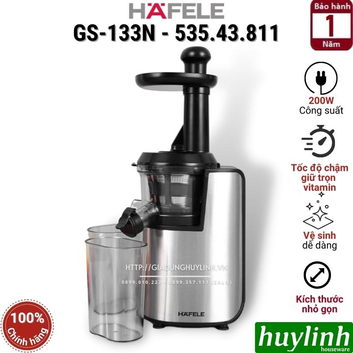 Máy ép trái cây chậm Hafele GS-133N - 535.43.811 [Thay thế 535.43.087] - Hàng chính hãng