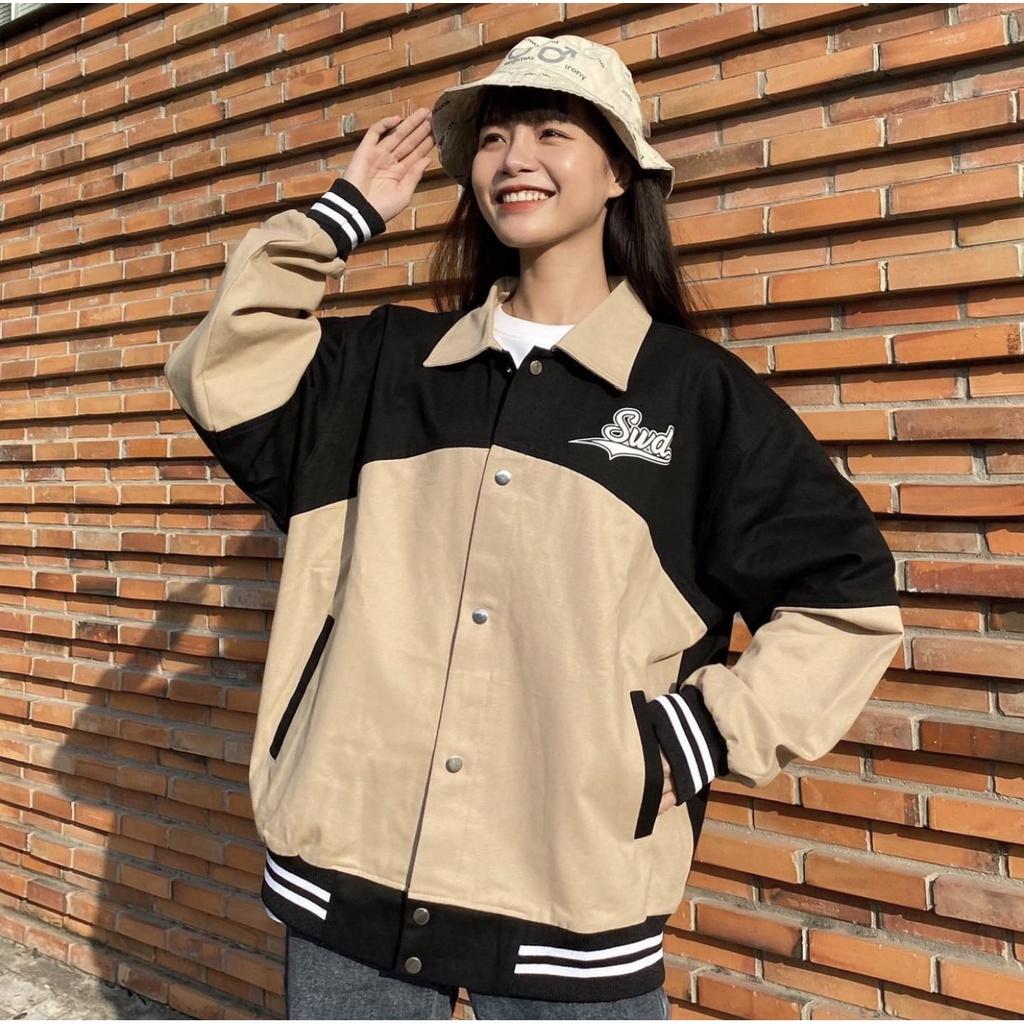 Áo Khoác Kaki Jacket Form Rộng SWEEDER Phong Cách Ulzzang