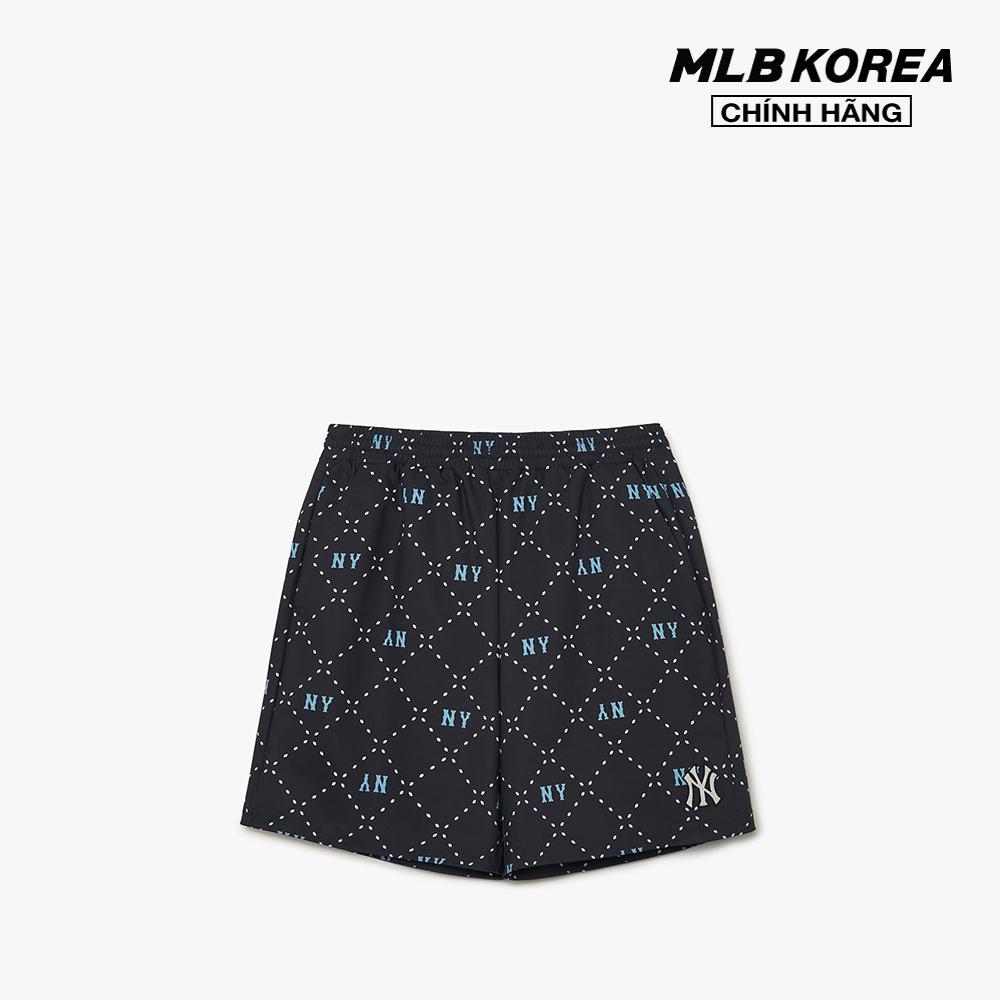 MLB - Quần shorts unisex ống rộng Mega Dia Monogram Part 5 Water 3ASMM0633-50BKS