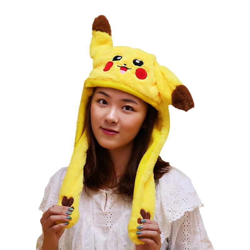 Nóng Kawaii Giai Điệu Pokemon Pikachu Thời Kirby Kitty Doraemon Kỳ Lân Panda Hoạt Hình Ngộ Nghĩnh Tai Thỏ Di Chuyển Thỏ Nón Đồ Chơi Trẻ Em