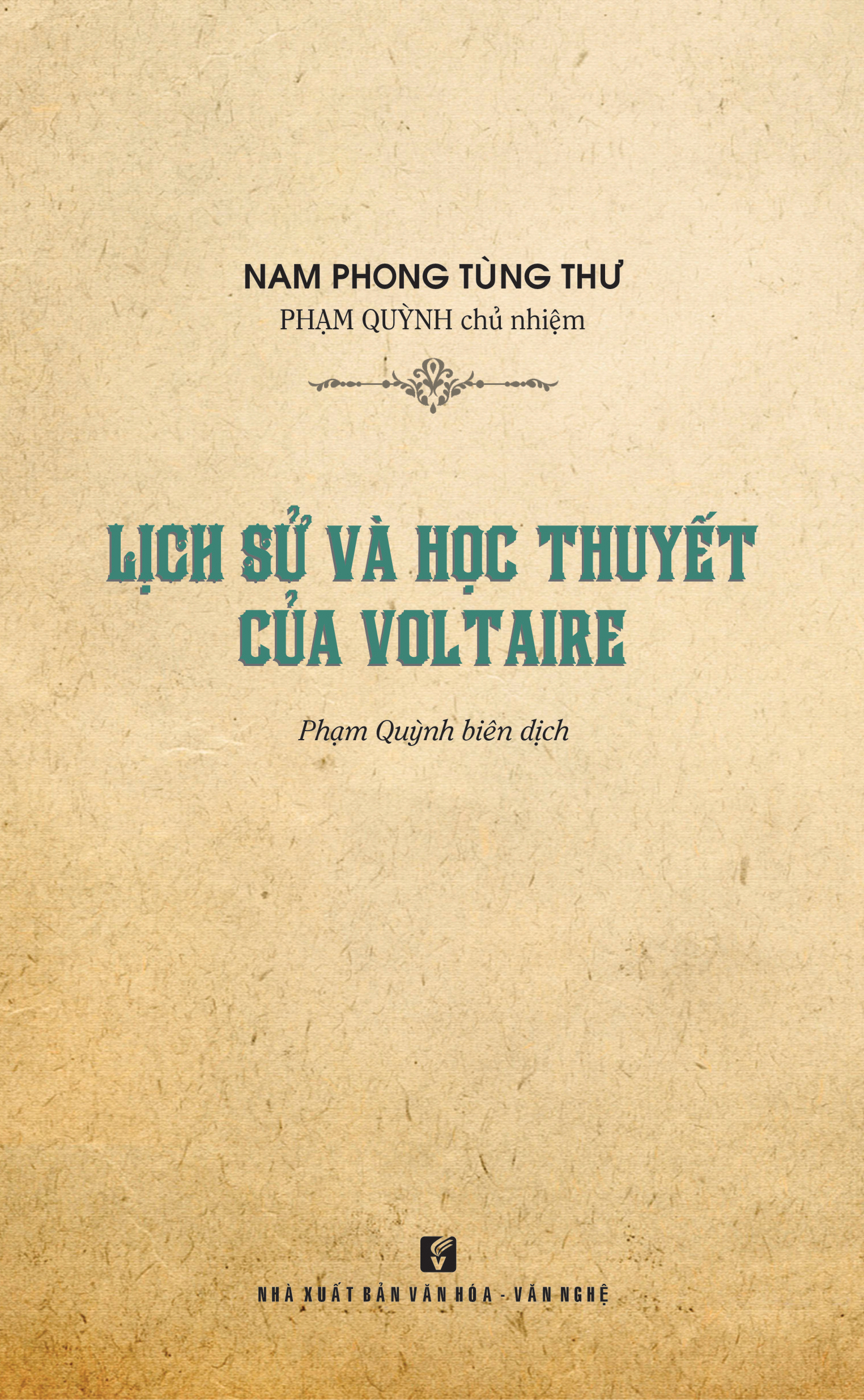 Lịch Sử Và Học Thuyết Của Voltaire - TH75