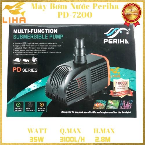 Bơm Nước Periha PD-7200 - Bơm Periha PD7200 Lọc Nước Cho Hồ Cá Cảnh