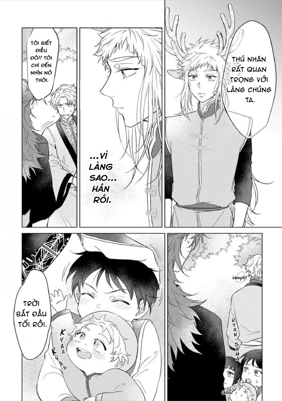 gặp gỡ em, thú nhân màu chàm trắng chapter 2 24