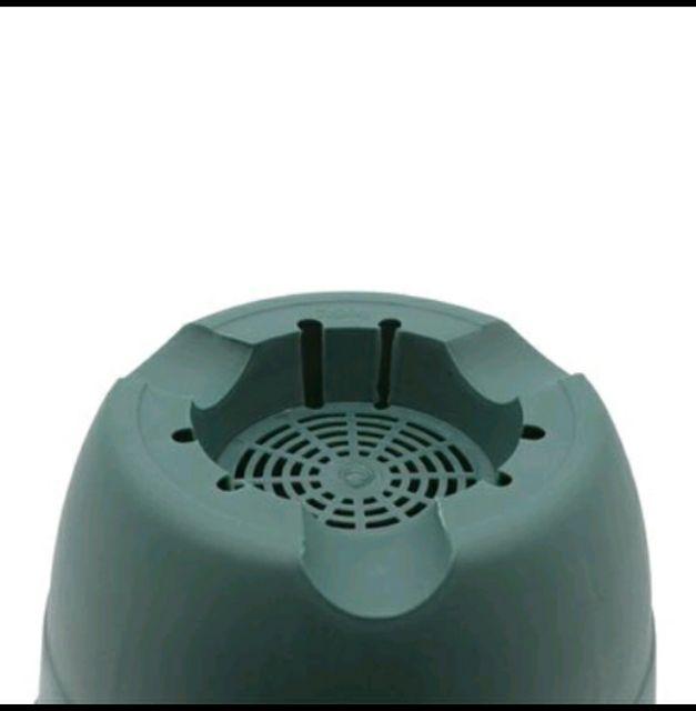 Chậu nhựa cao cấp trồng cây - KT: R24cm x C17cm