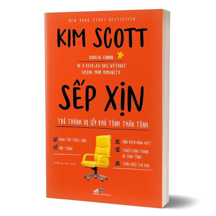 Sách Sếp xịn - Trở thành vị sếp khó tính thân tình
