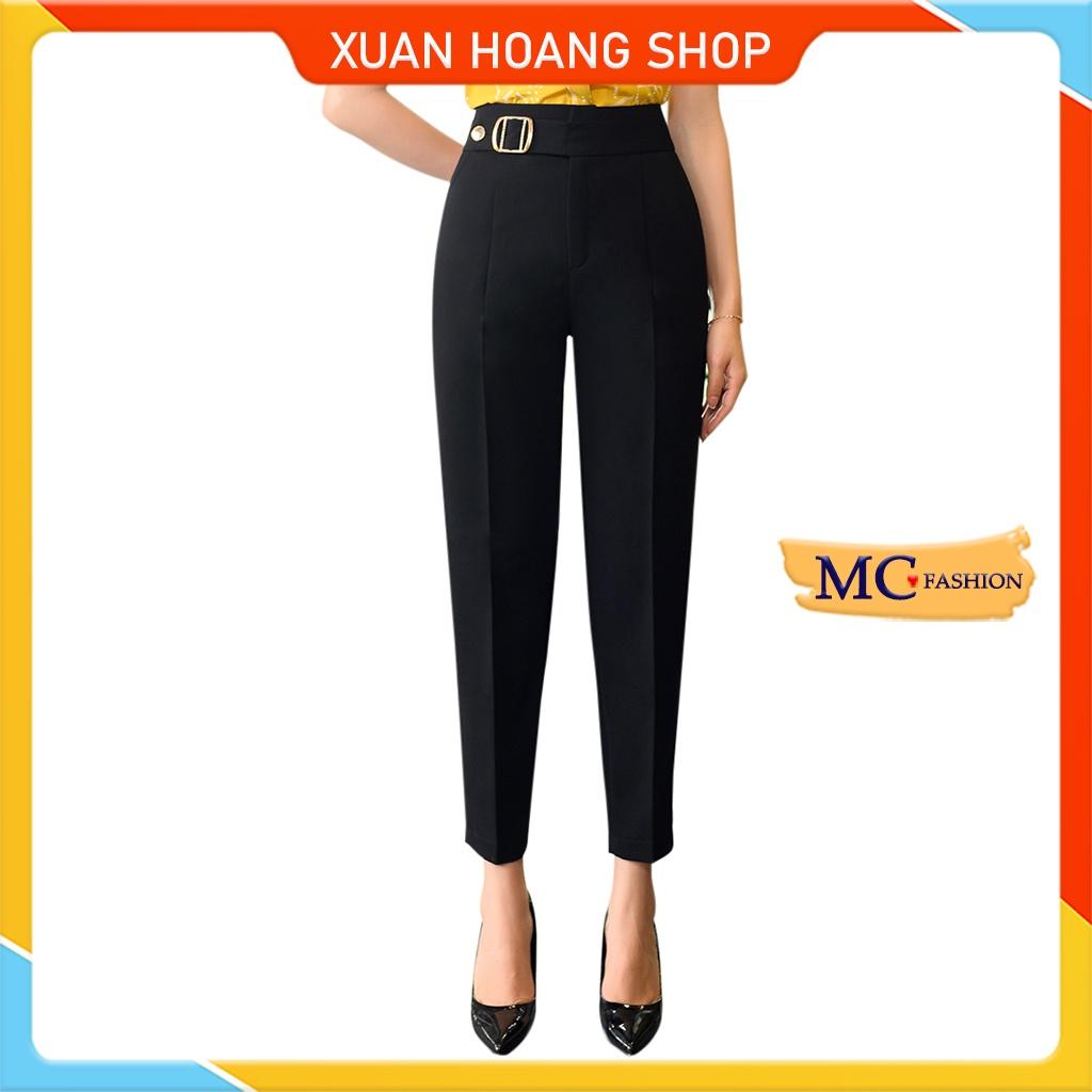 Quần Tây Nữ Công Sở Mc Fashion, Vải Đẹp, Lưng Cao, Dáng Âu Baggy q0471