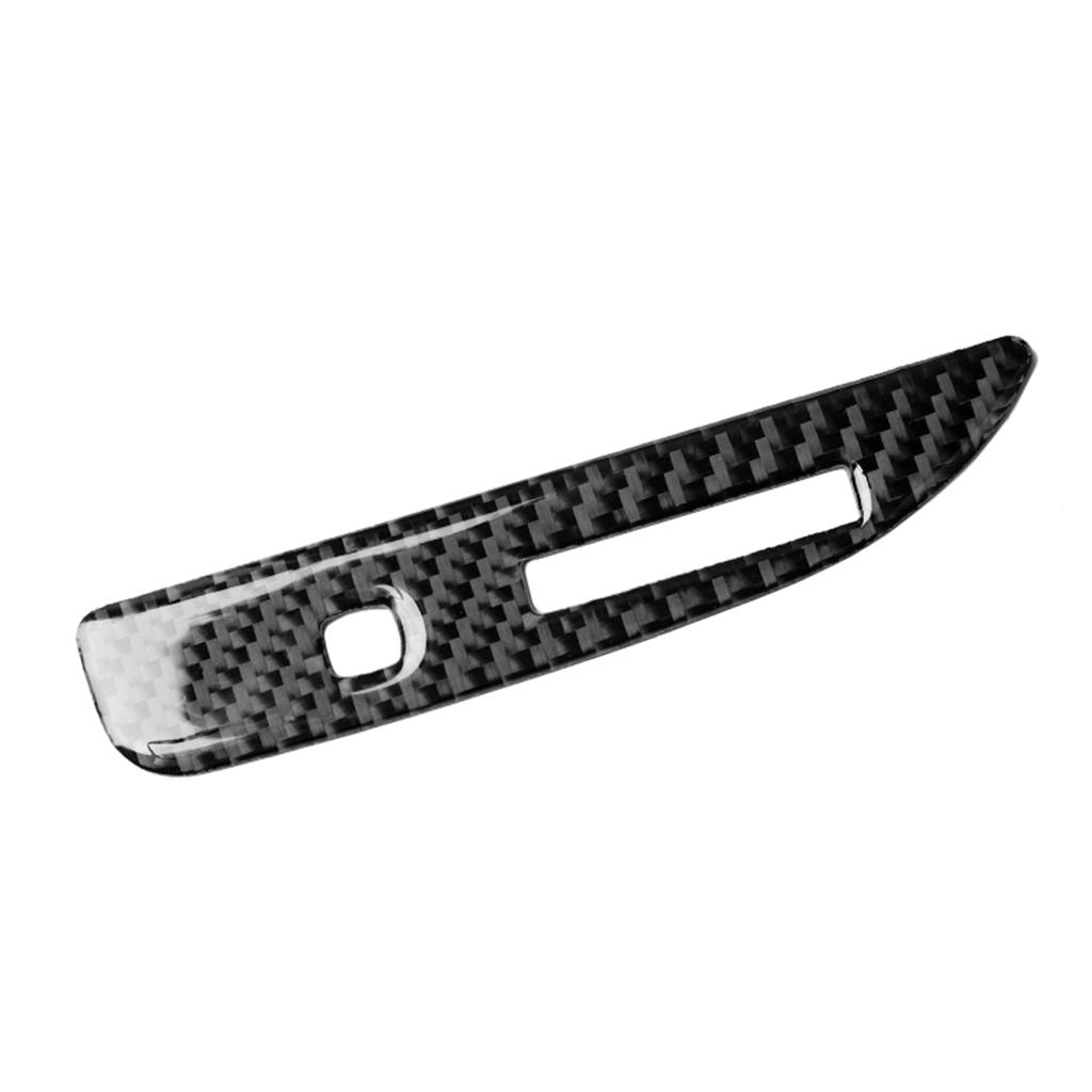 Carbon Fiber Gear Lever Frame Decorative Sticker for 2015 2017