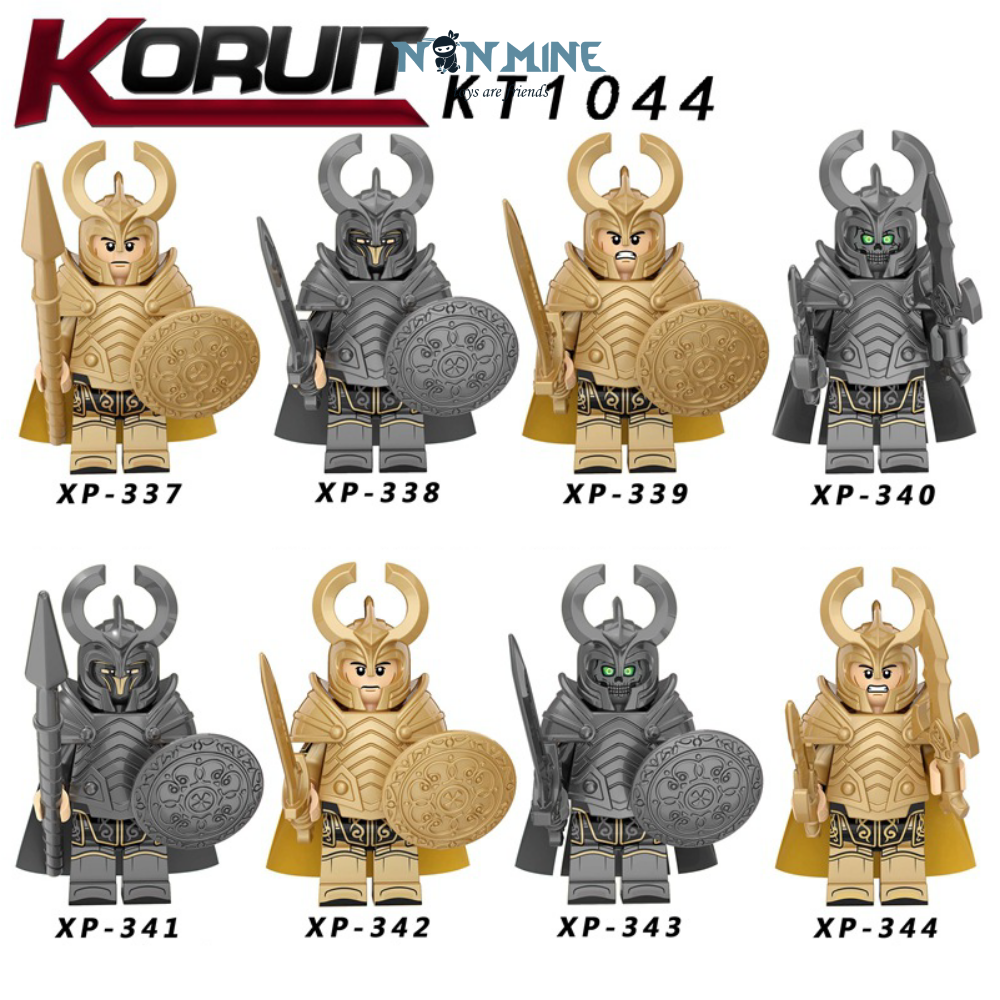 Đồ Chơi Minifigures Lắp Ráp Xếp Hình Lính Trong Marvel Asgard Thor KT1044