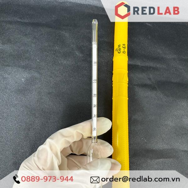 Dụng cụ đo nồng độ cồn, nồng độ rượu thang đo 0-70, 0-100 độ