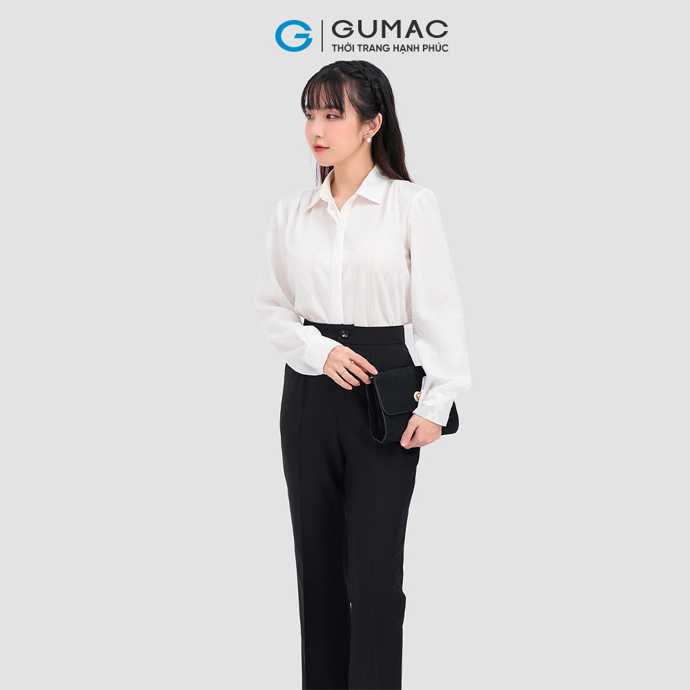 Quần dài ống loe thời trang GUMAC LQ1108