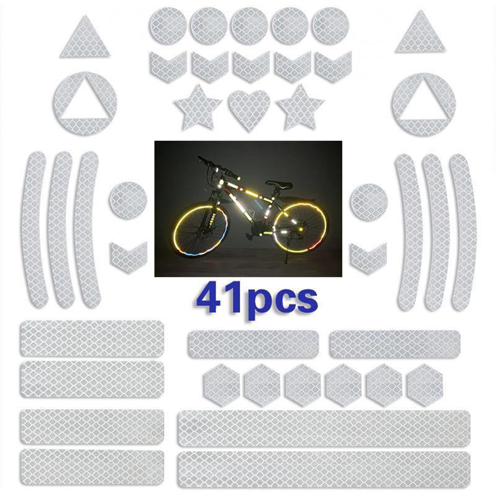 Safety Reflective Sticker, High Visibility Reflector Stickers Bike Reflective Tape Reflective Decals Waterproof for  Truck