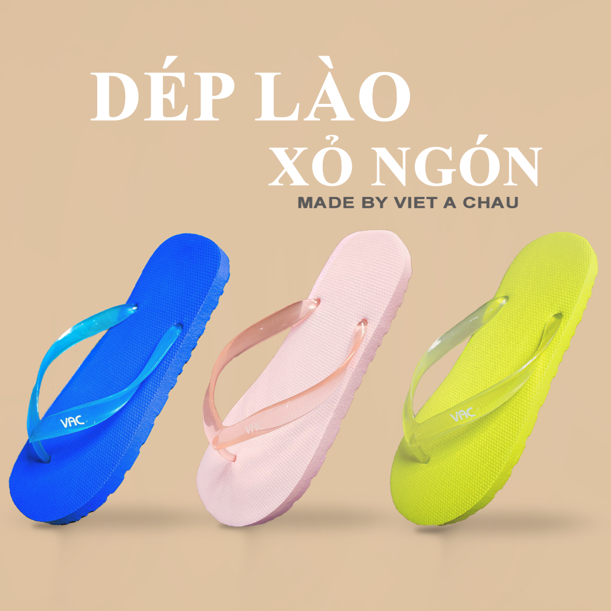 DÉP LÀO XỎ NGÓN EVA cao cấp siêu bền, siêu nhẹ, chống trơn trượt, Form SIZE LỚN CHÂU ÂU