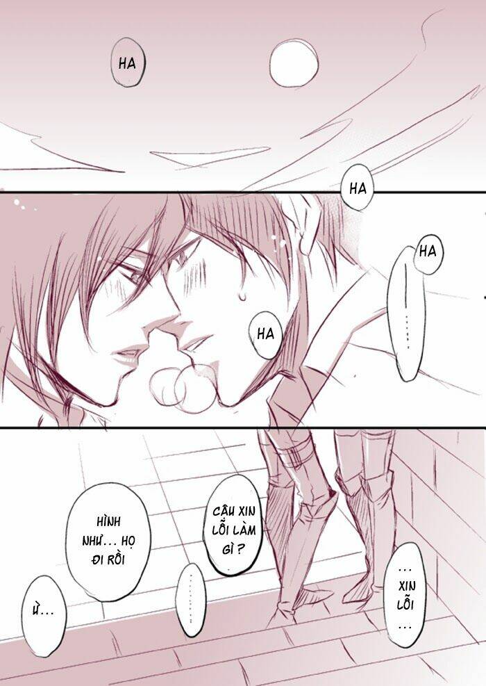 tấn công người khổng lồ - doujinshi eren x mikasa chapter 36 14