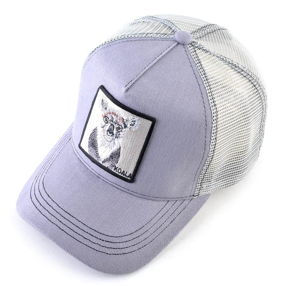 Mũ bóng chày thời trang nam nữ Snapback Mesh Mũ bóng chày Thêu Color: Dark Grey