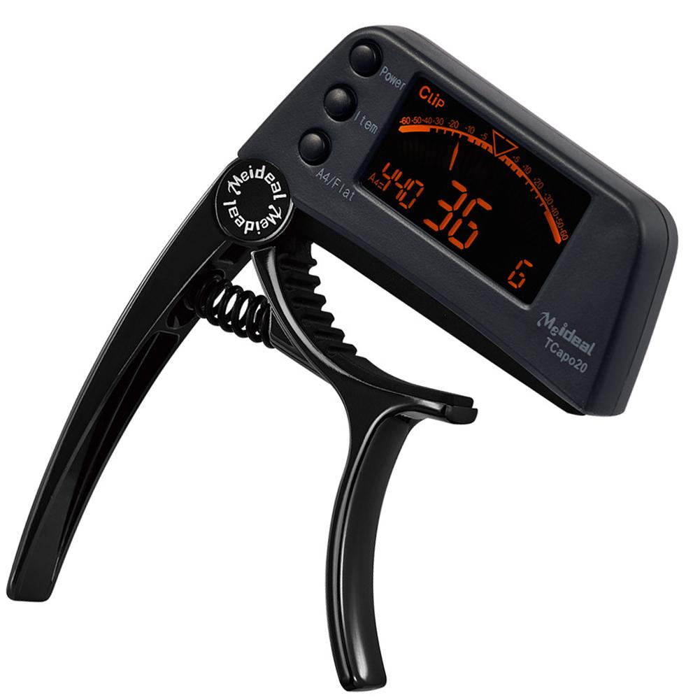 Acoustic Guitar Capo Quick Change Key Guitar Capo Tuner for Electric Guitar Parts Bass Ukulele