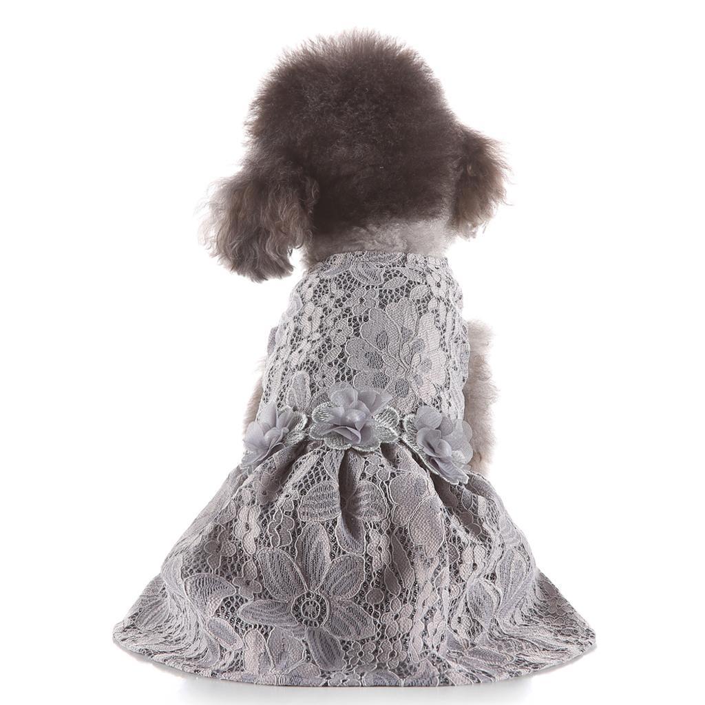 Cute Lovely Dog Puppy Summer Dress Pet Princess Dress For Small Dog Puppy XS