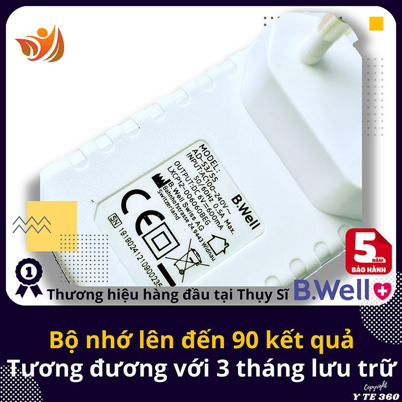 Máy Đo Huyết Áp Điện Tử Bắp Tay B Well MED 53 | Sản Xuất Tại Thụy Sĩ