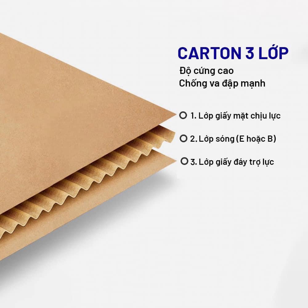 Hộp Giấy Carton 3 Lớp Nắp Gài HUNTER X-RAYS Cao Cấp - Độ Cứng Cao - Chống Va Đập - Giftbox