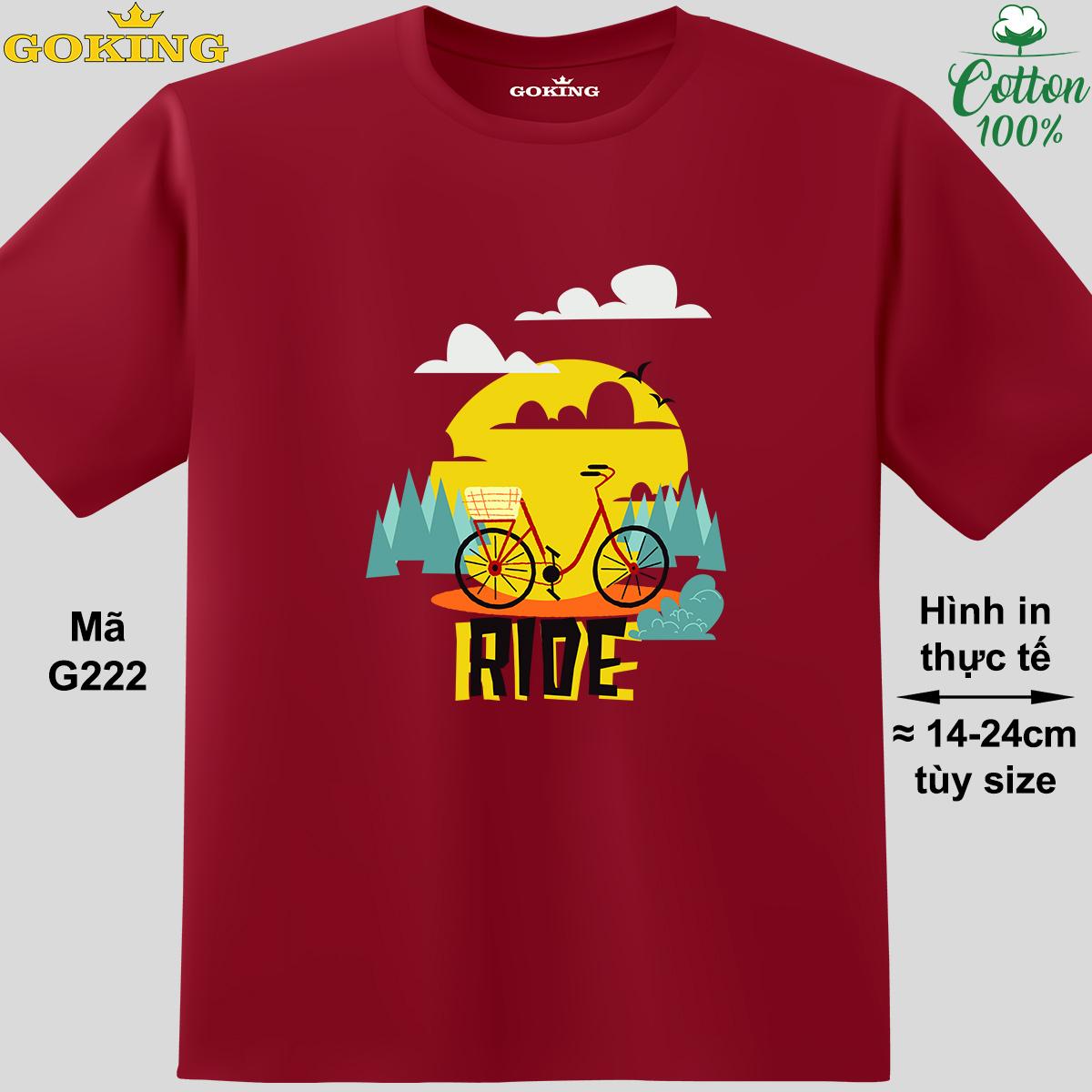 Hình ảnh RIDE, mã G222. Áo thun siêu đẹp cho cả gia đình. Form unisex cho nam nữ, trẻ em, bé trai gái. Quà tặng ý nghĩa