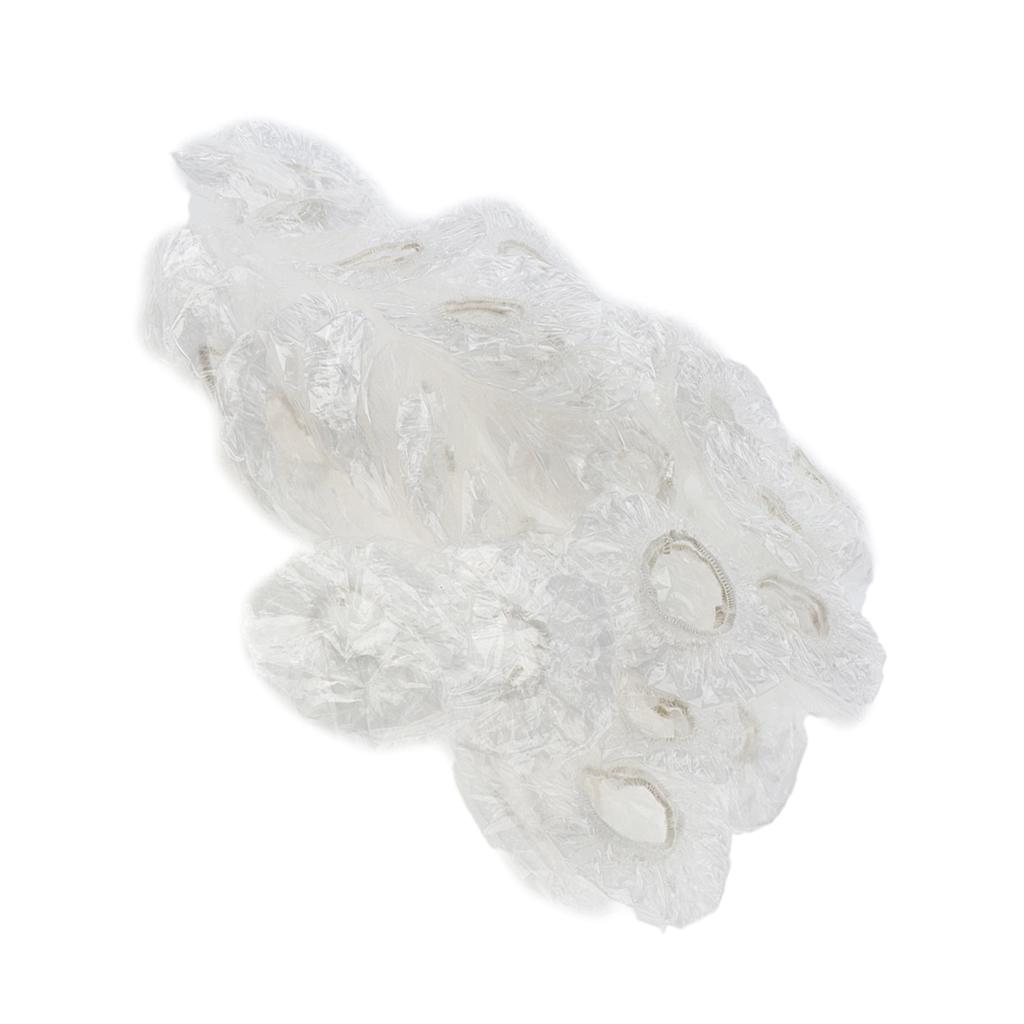 100pcs Unisex Waterproof Bath Ear Protection Shower Earmuffs Ear Cover Caps Protects Ear from Water when Showering