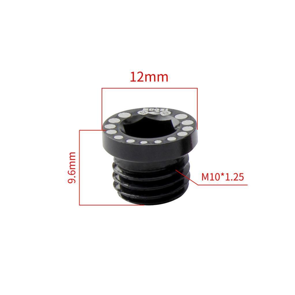 2x 4x .25 brake Screw Dustproof brake Hole Accessories