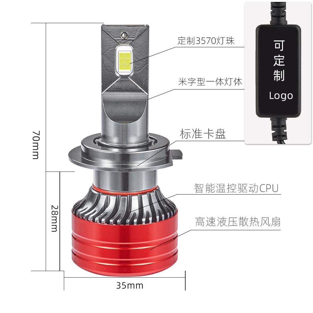 Ưu đãi đặc biệt bán trực tiếp đèn pha led ô tô Đèn pha LED ô tô F9S gạo đèn pha LED bóng đèn