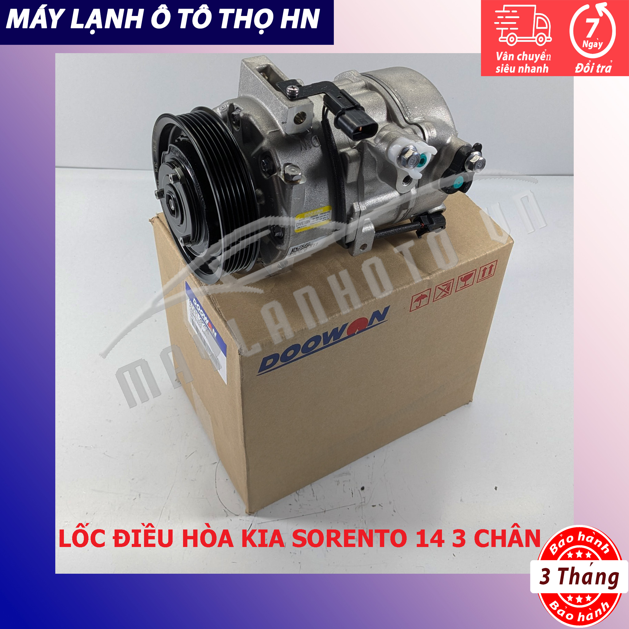 Lốc điều hòa Kia Sorento 2012 2013 2014 2015 2016 hàng Hàn Quốc 12 13 14 15 16 97701-2P200/250