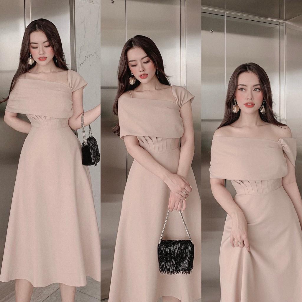 Váy Dài Hở Vai